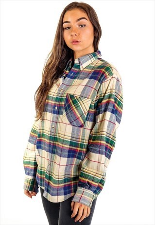 VINTAGE FLANNEL SHIRT S933