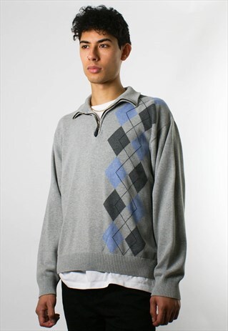 VINTAGE NAUTICA 1/4 ZIP SWEATSHIRT, SWEATER