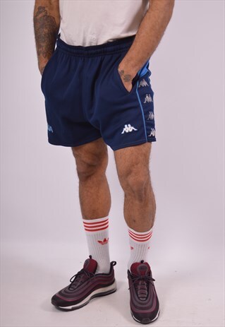VINTAGE KAPPA SHORTS NAVY BLUE