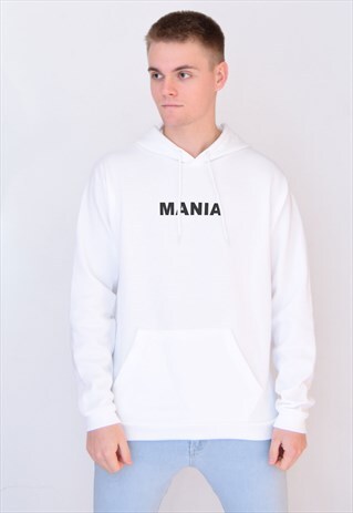 WHITE MANIA HOODIE
