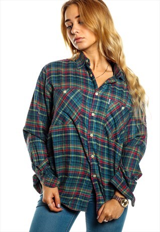 VINTAGE FLANNEL SHIRT S703