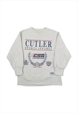 Vintage Cutler Sports Apparel Reverse Weave Sweatshirt S