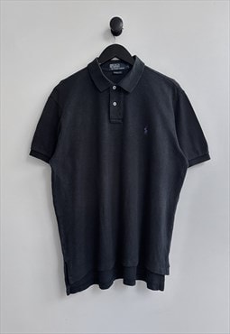 Vintage Ralph Lauren Black Polo Shirt