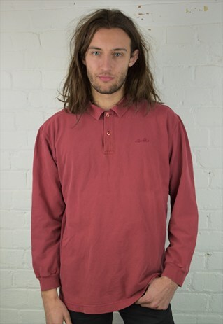 VINTAGE 90'S ELLESE LONG SLEEVED POLO SHIRT