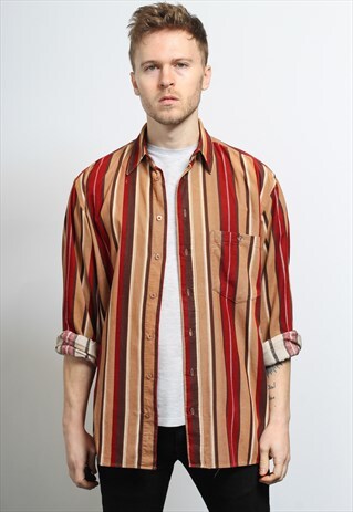 VINTAGE CORDUROY CORD SHIRT