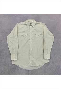 Vintage Western Shirt Men's L