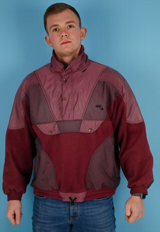 VINTAGE FLEECE JACKET IN MULTI NJ596