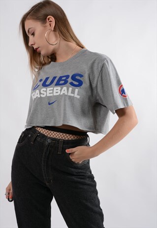 CUBS NIKE CROP TOP