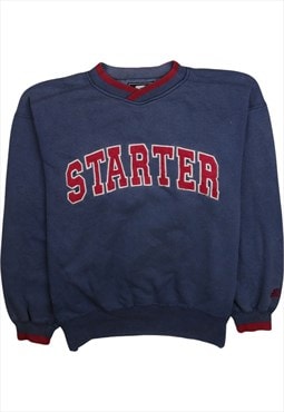 Vintage 90's Starter Sweatshirt Spellout Crew Neck