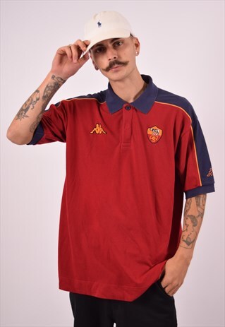 VINTAGE KAPPA ASR POLO SHIRT RED