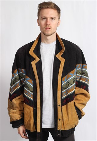 VINTAGE AZTEC FESTIVAL JACKET