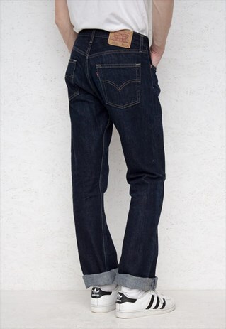 VINTAGE BLUE LEVI'S 555 FIT DENIM JEANS