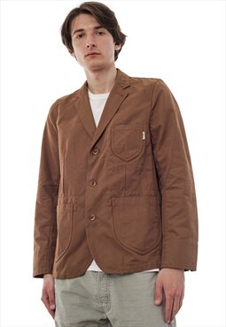 Vintage CARHARTT Blazer Jacket Work Brown
