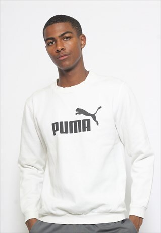 VINTAGE PUMA LOGO SWEATSHIRT