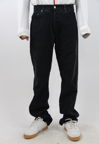 VINTAGE STONE ISLAND BLACK CORD JEANS