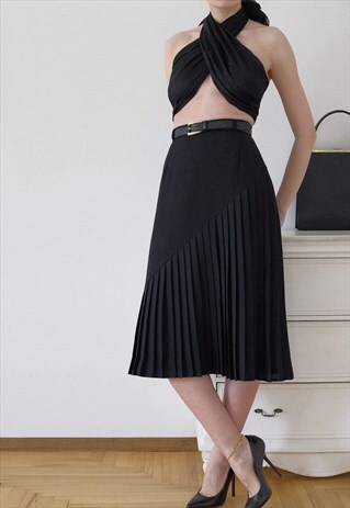 VINTAGE PLEATED SKIRT