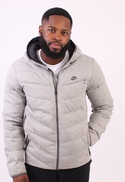 Vintage Grey Nike Puffer Jacket 