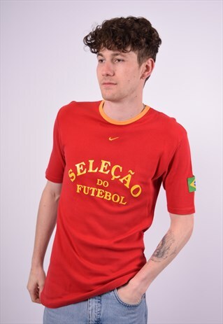 VINTAGE NIKE T-SHIRT TOP RED