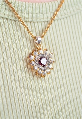 VINTAGE STONE NECKLACE