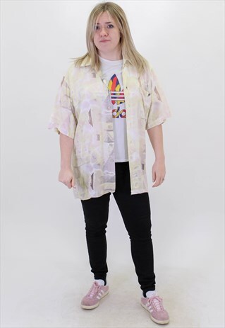 VINTAGE FESTIVAL PATTERN SHIRT