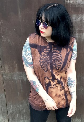 BONE DANCE DYED T-SHIRT