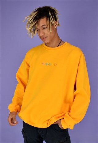 G&G UNISEX GOLD ORIGINAL GG SWEAT EM