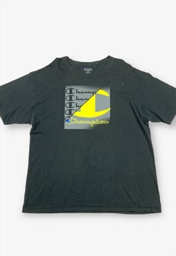Vintage champion graphic t-shirt black 2xl bv17458