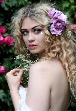 FLOWER HAIR CLIP