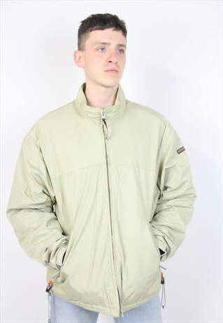 VINTAGE 90S NAPAPIJRI BEIGE PADDED JACKET