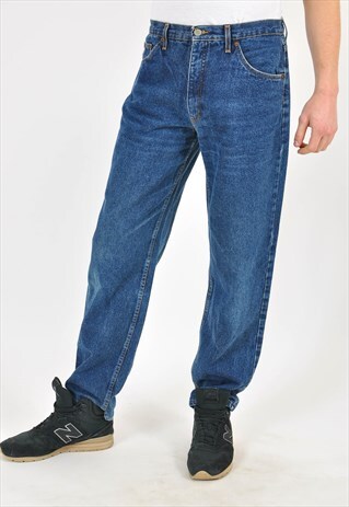 VINTAGE RELAXED FIT JEANS IN BLUE