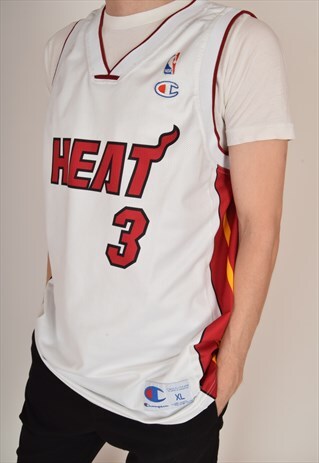 CHAMPION DWYANE WADE MIAMI HEAT JERSEY (2982)