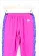 VINTAGE ARENA JOGGERS PINK SLIM FIT WITH PATTERNS STRETCHY 