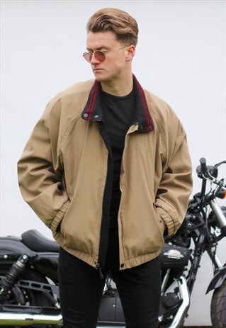 RALPH LAUREN CHAPS USA HEAVYWEIGHT HARRINGTON JACKET