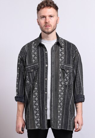 VINTAGE CORDUROY CORD SHIRT