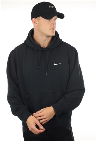 VINTAGE NIKE SMALL LOGO HOODIE SWEATSHIRT