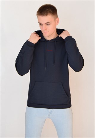 NAVY BROKE ARTIST (RED) HOODIE