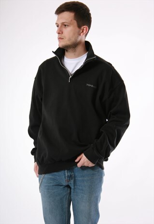 90S VINTAGE YVES SAINT LAUREN 1/4 ZIP JUMPER 13760