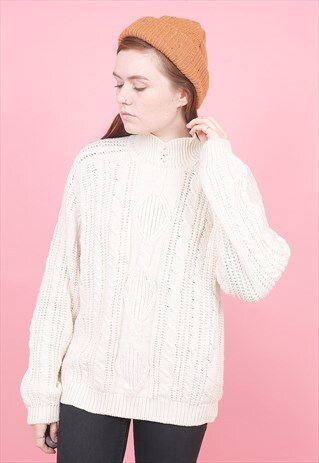 VINTAGE KNITTED JUMPER /R1144