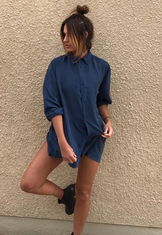 PATTERNED OVERSIZED RETRO VINTAGE UNISEX FESTIVAL SHIRT