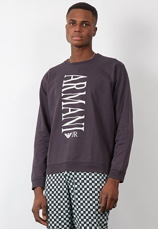 RARE VINTAGE 90'S ARMANI LOGO SWEATSHIRT