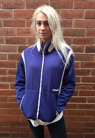 VINTAGE GRASSHOPPER QUILTED TRACKSUIT JACKET