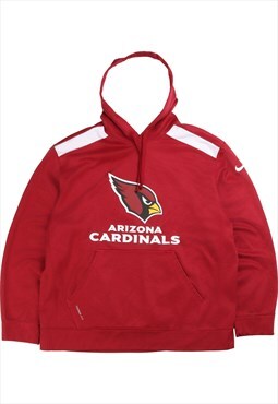 Vintage  Nike Hoodie Cardinals MLB Pullover Red XLarge
