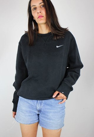 VINTAGE NIKE SWEATSHIRT WITH TICK LOGO FRONT