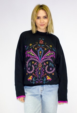 VINTAGE 1990'S LIGHTLY PADDED SWEATSHIRT