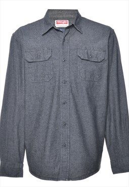 Wrangler Grey Denim Shirt - L