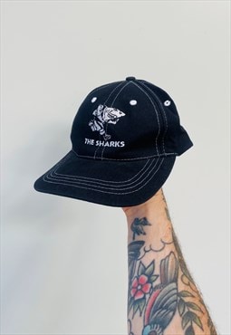 Vintage The Sharks Embroidered Hat Cap