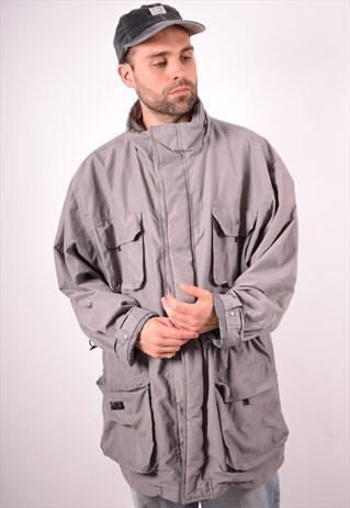 ROBE DI KAPPA MENS VINTAGE JACKET XXL GREY 90S