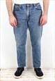 550 Vintage Mens W36 L30 Relaxed Straight Jeans Denim Pants