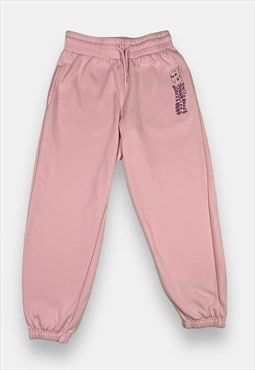 Disney Lilo and Stitch pink joggers womens size S