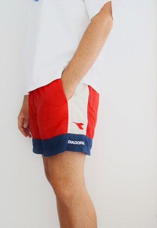 90S DIADORA VINTAGE LOGO SHORTS